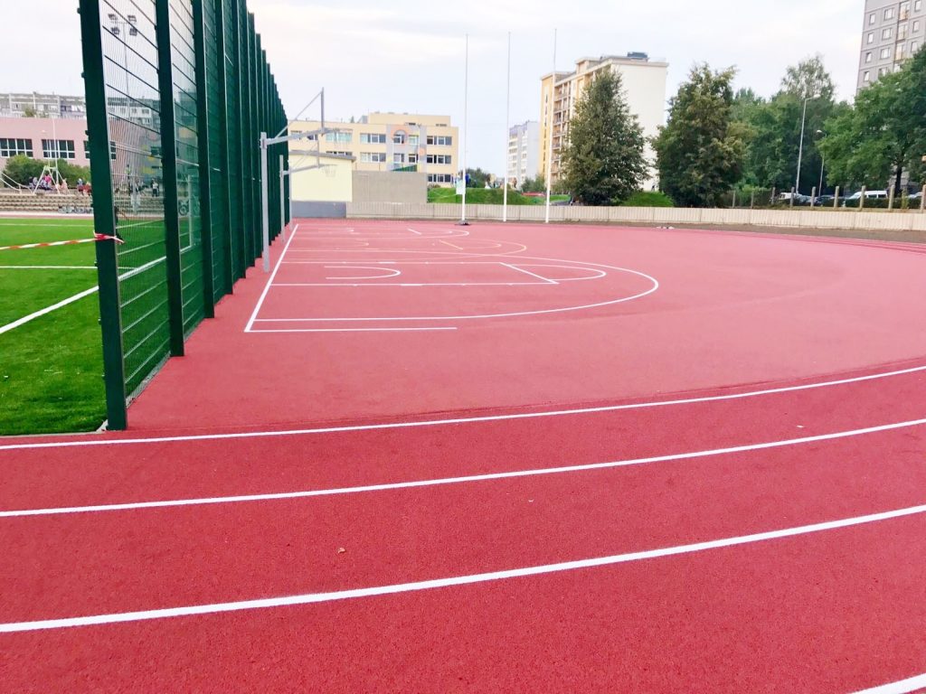 stadions, strītbola laukums - būvniecības uzņēmums SIA Murum