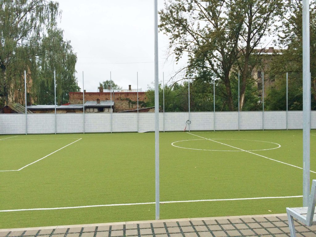 Futbola laukums - būvniecības uzņēmums SIA Murum